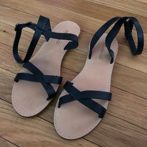 Madewell NWOT Boardwalk Ankle Sandal